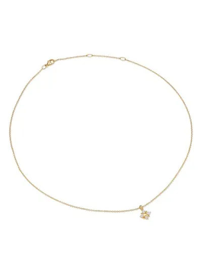 David Yurman 18kt Yellow Gold Renaiss Diamond Necklace