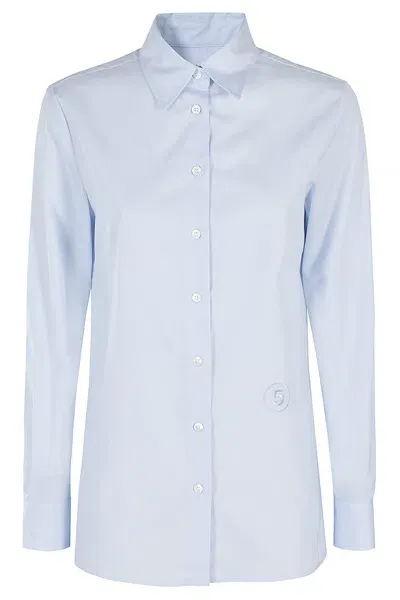 Department Five Mulberry Camicia Slim In Azzurro