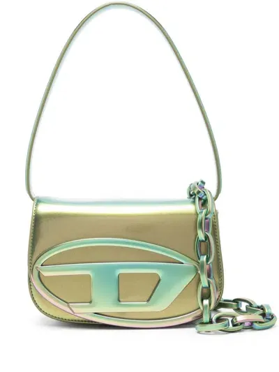 Diesel 1dr-iconic Shoulder Bag In Green