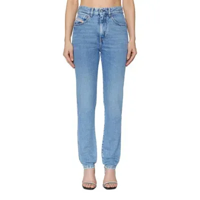 Diesel Library High-waist 1994 Slim Fit 15cm L32 In Blue