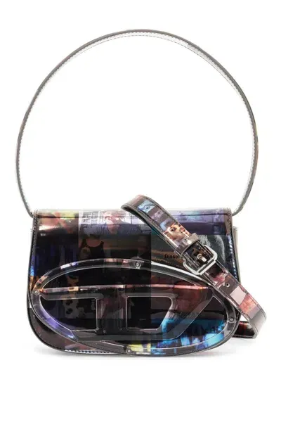 Diesel Shoulder Bag With 1 Women In Multicolor