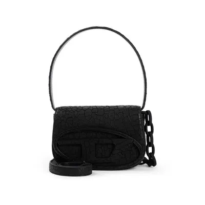 Diesel Shoulder Bags In Black