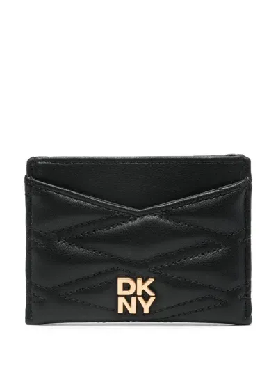 Dkny Minna Card Holder In Black