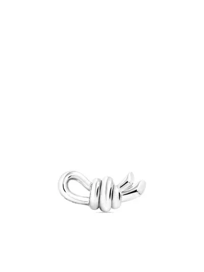 Dodo Nodo Single Earring In Silver