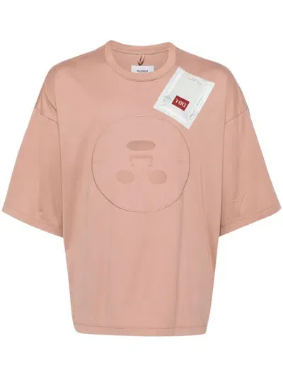 Doublet Facial Mask T-shirt In Rosa