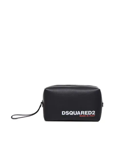 Dsquared2 Beauty Vanity Bag In Black