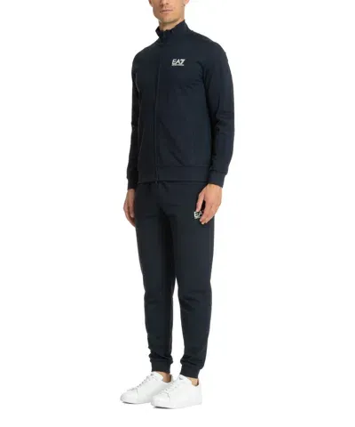 Ea7 Tracksuit In Blue