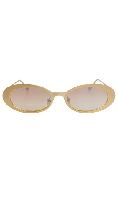 Elisa Johnson Lyric Leigh Sunglasses In Tan