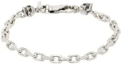 Emanuele Bicocchi Silver Small Link Chain Bracelet