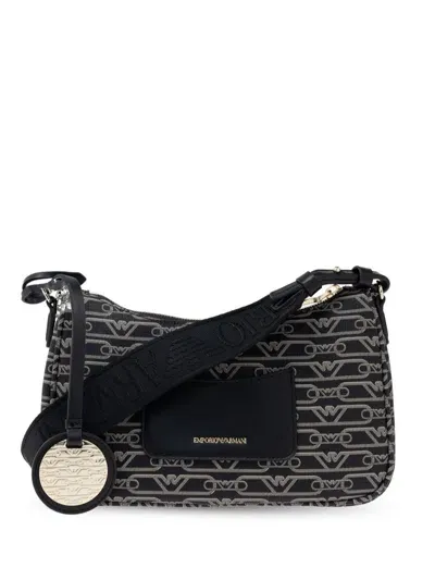 Emporio Armani Lili Crossbody Bag In Black