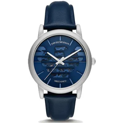 Emporio Armani Meccanico Mod. Luigi Automatic In Blue