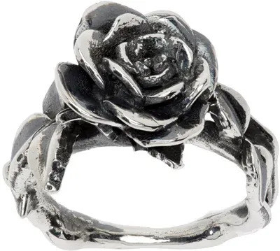 Enfants Riches Deprimes Silver Rose Ring