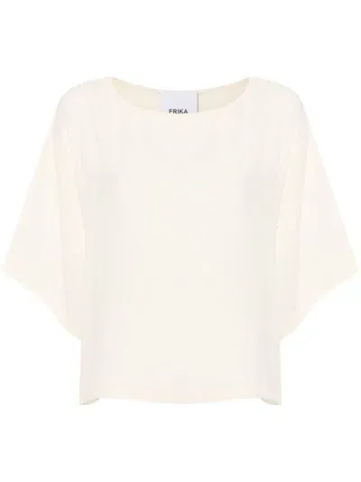 Erika Cavallini Artemide Blouse In White