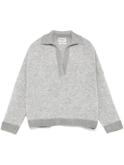 Essentiel Antwerp Gardien Sweater In Grey