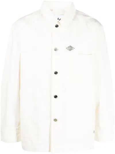 Etudes Studio Long-sleeve Button-up Shirt In Weiss