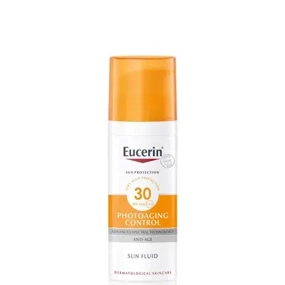 Eucerin ® Sun Protection Sun Fluid Face Spf 30 50ml In White