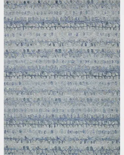 Exquisite Rugs Colorplay Hand-tufted Navy Rug, 5' X 8'