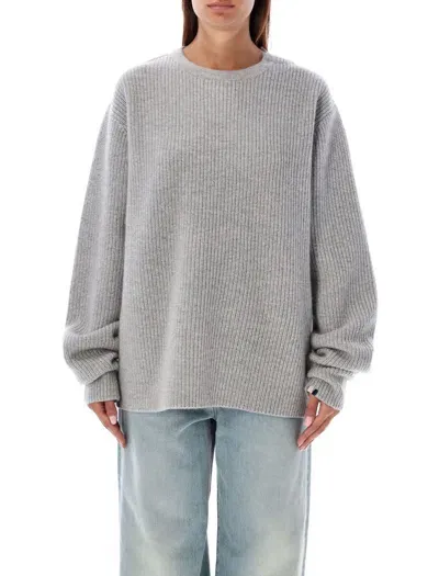 Extreme Cashmere You Rib Cashmere In Grey