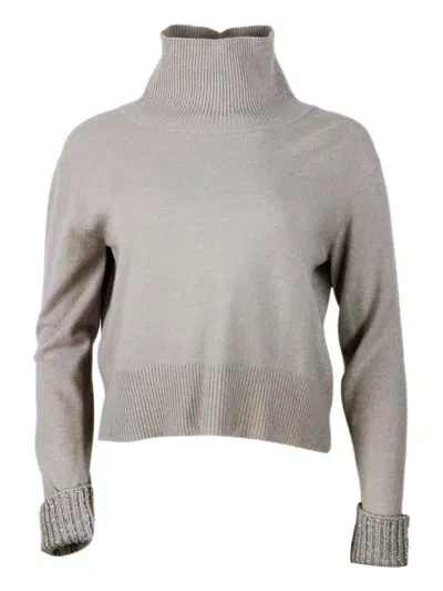 Fabiana Filippi Sweaters In Beige