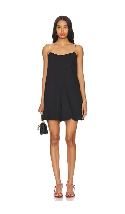 Faithfull The Brand Anais Mini Dress In Black