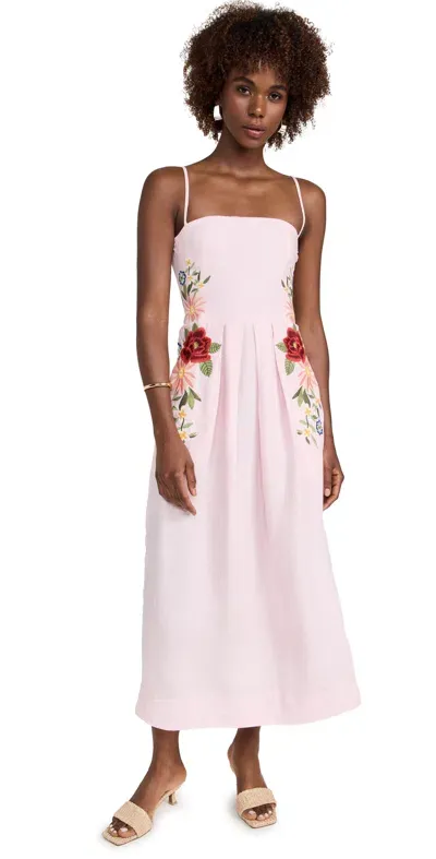 Fanm Mon Sandine Dress Light Pink