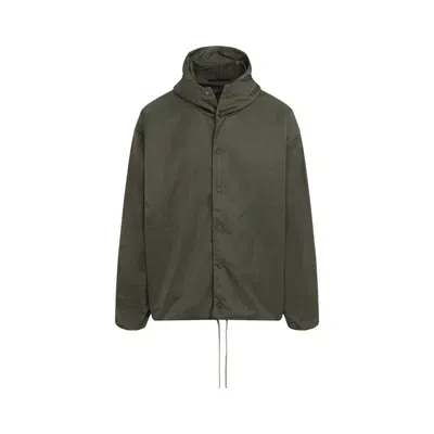 Fear Of God Essential Jacket In Green