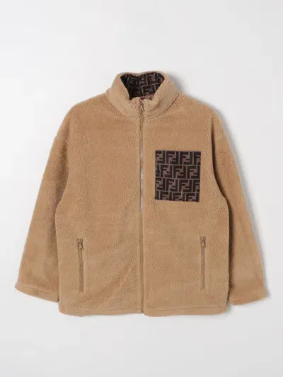 Fendi Jacket  Kids Color Beige