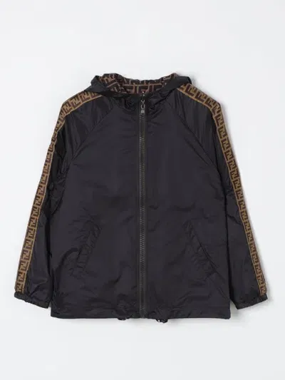 Fendi Jacket  Kids Color Black