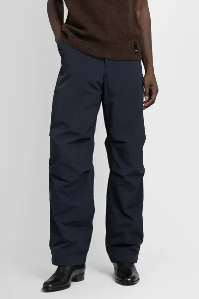 Fendi Man Blue Trousers