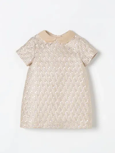 Fendi Babies' Romper  Kids Color Violet In Neutral