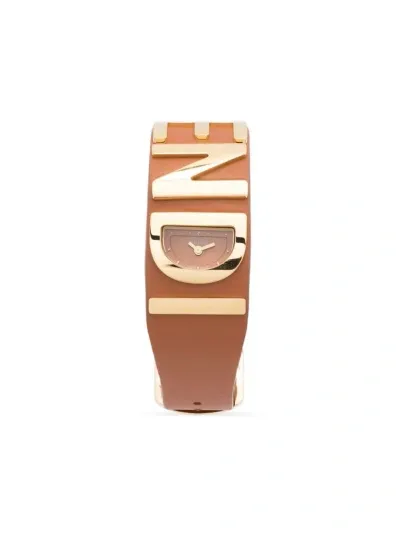 Fendi Graphy 15mm Watch In Brown