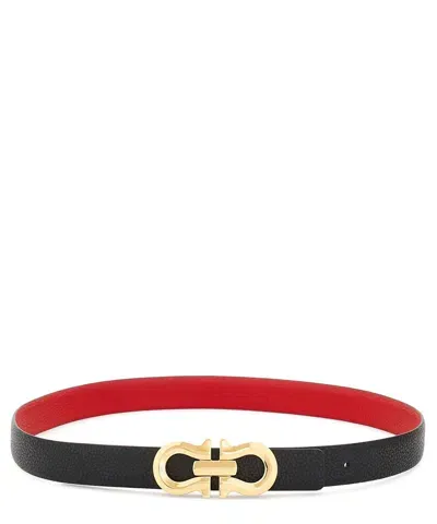 Ferragamo Belt In Black