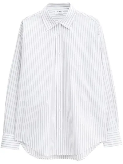 Filippa K Cotton Shirt In White