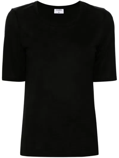 Filippa K Elena T-shirt In Black  