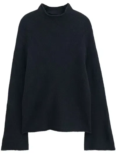 Filippa K Yak Sweater In Black