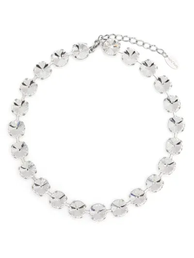 Forte Forte Crystal-embellished Necklace In Silver