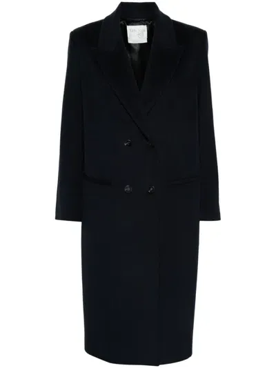 Forte Forte Velour Coat In Blue