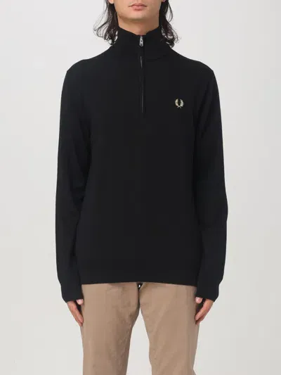 Fred Perry Sweater  Men Color Black In Schwarz