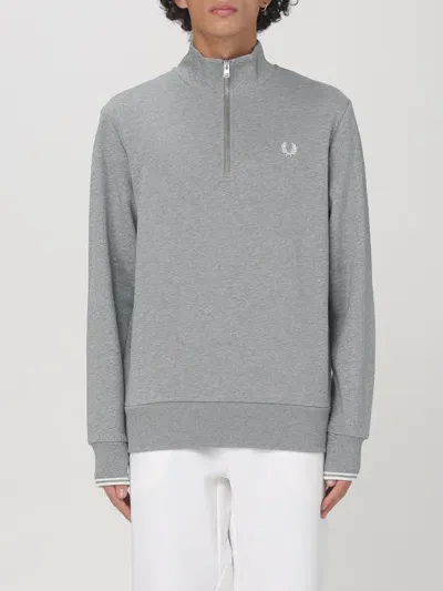 Fred Perry Sweater  Men Color Grey In Grau