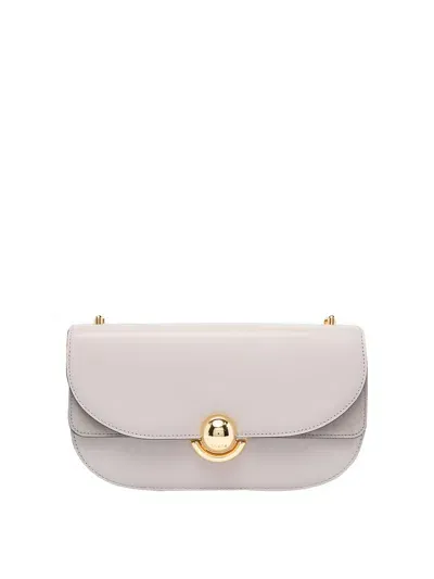 Furla Sfera Small Shoulder Bag Small In White