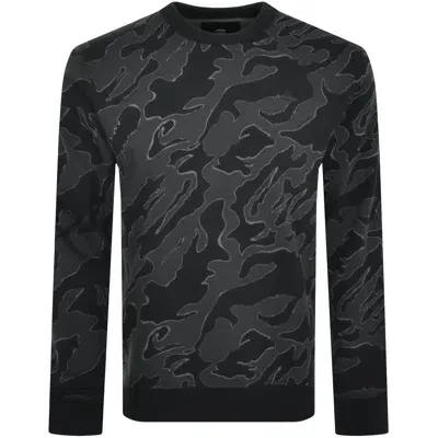 G-star G Star Raw Island Camo Sweatshirt Black