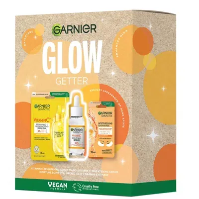 Garnier Glow Getter Giftset In White