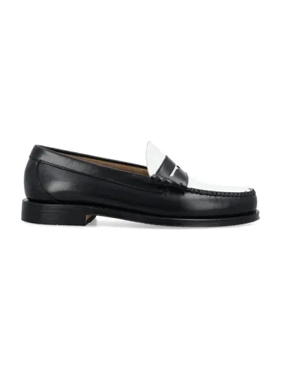 G.h.bass &amp; Co. Classic Loafer In Black White