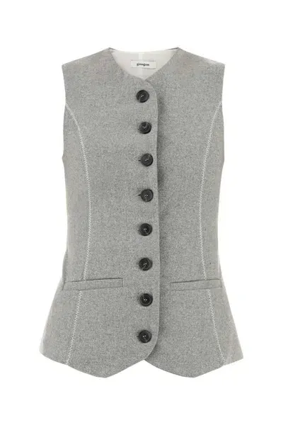 Gimaguas Grey Flannel Brooke Vest