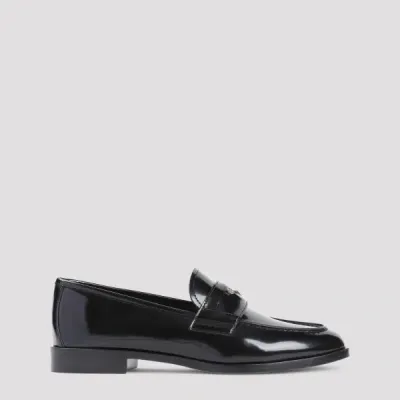 Giorgio Armani Driver Loafer 37 In Black