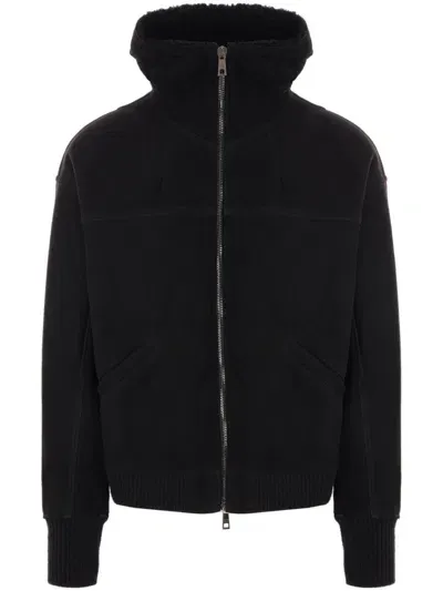 Giorgio Brato Hooded Jacket In Black