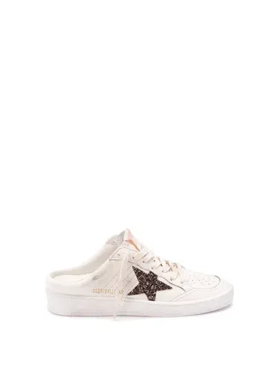 Golden Goose `ball Star` Sabots In White