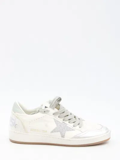 Golden Goose Ball-star Sneakers In White