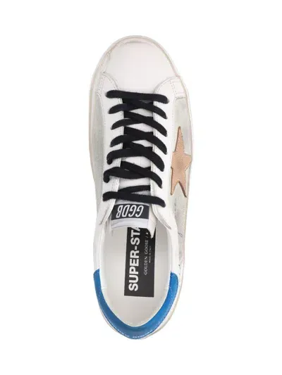 Golden Goose Super-star Sneakers In Blue