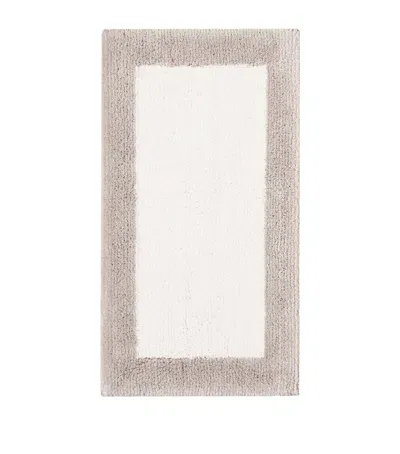 Graccioza Bicolore Bath Mat In Neutral